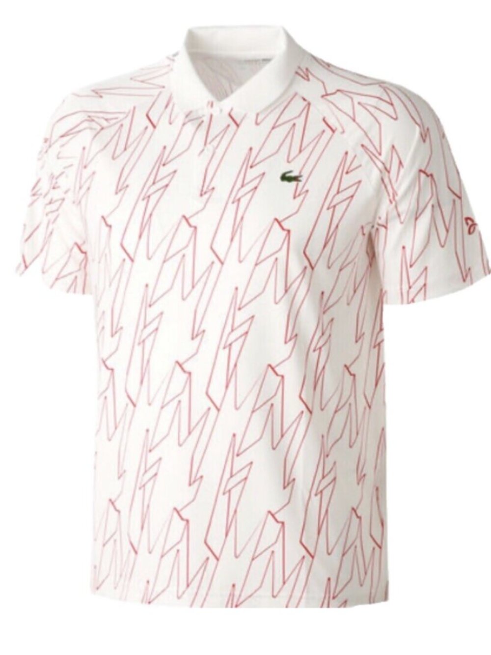 Lacoste x Novak Djokovic Stripe Tennis Polo